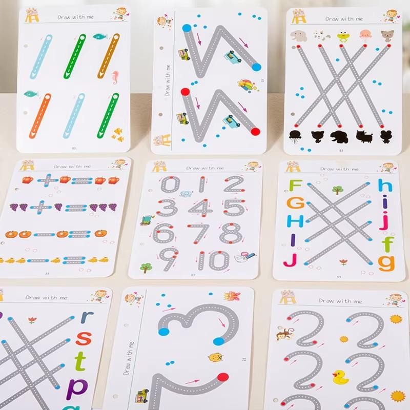 Magic Tracing Copybook Kids Pen Control Montessori Workbook