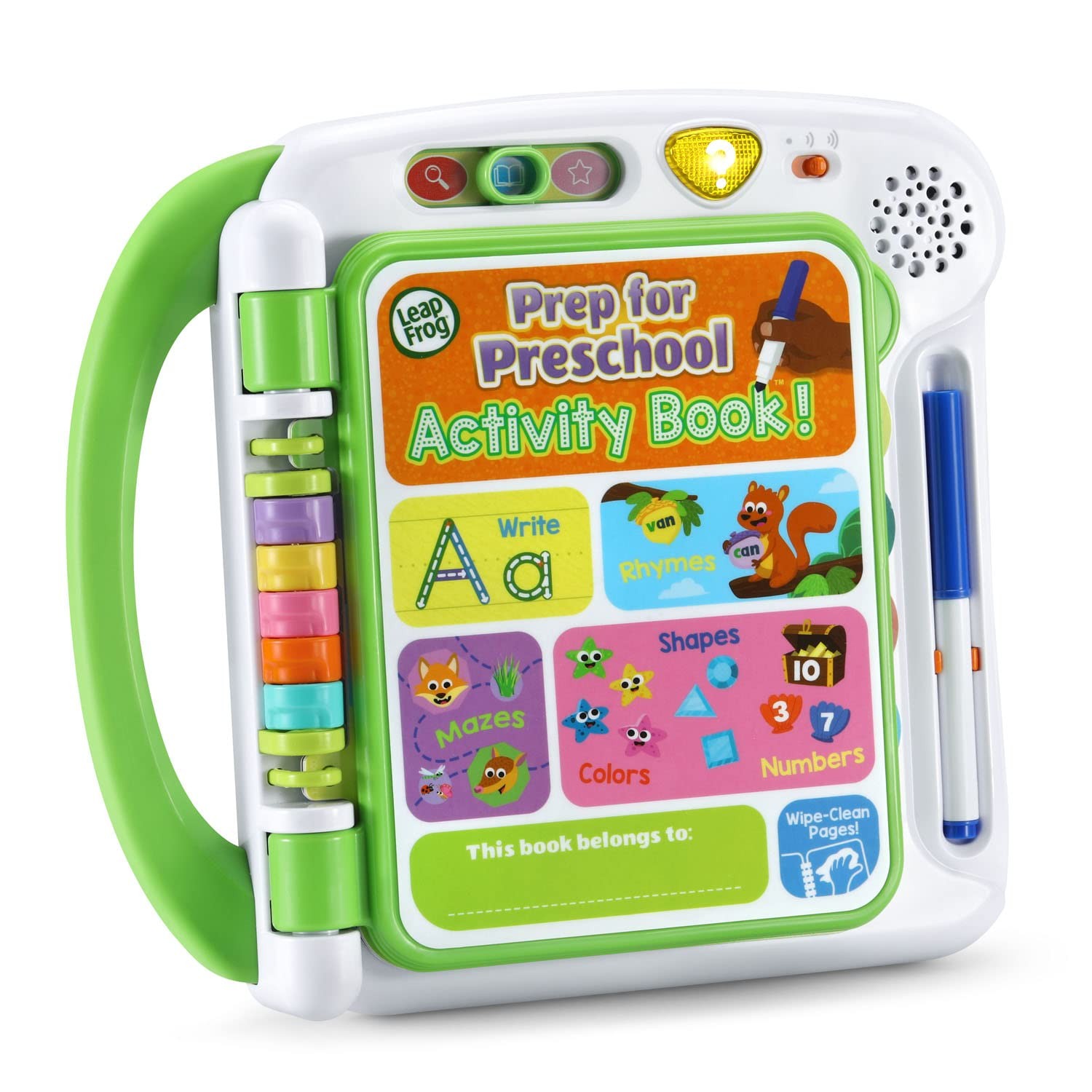 Interactive Learning Toy Prep for Preschool Activity Book for Ages 3 Years