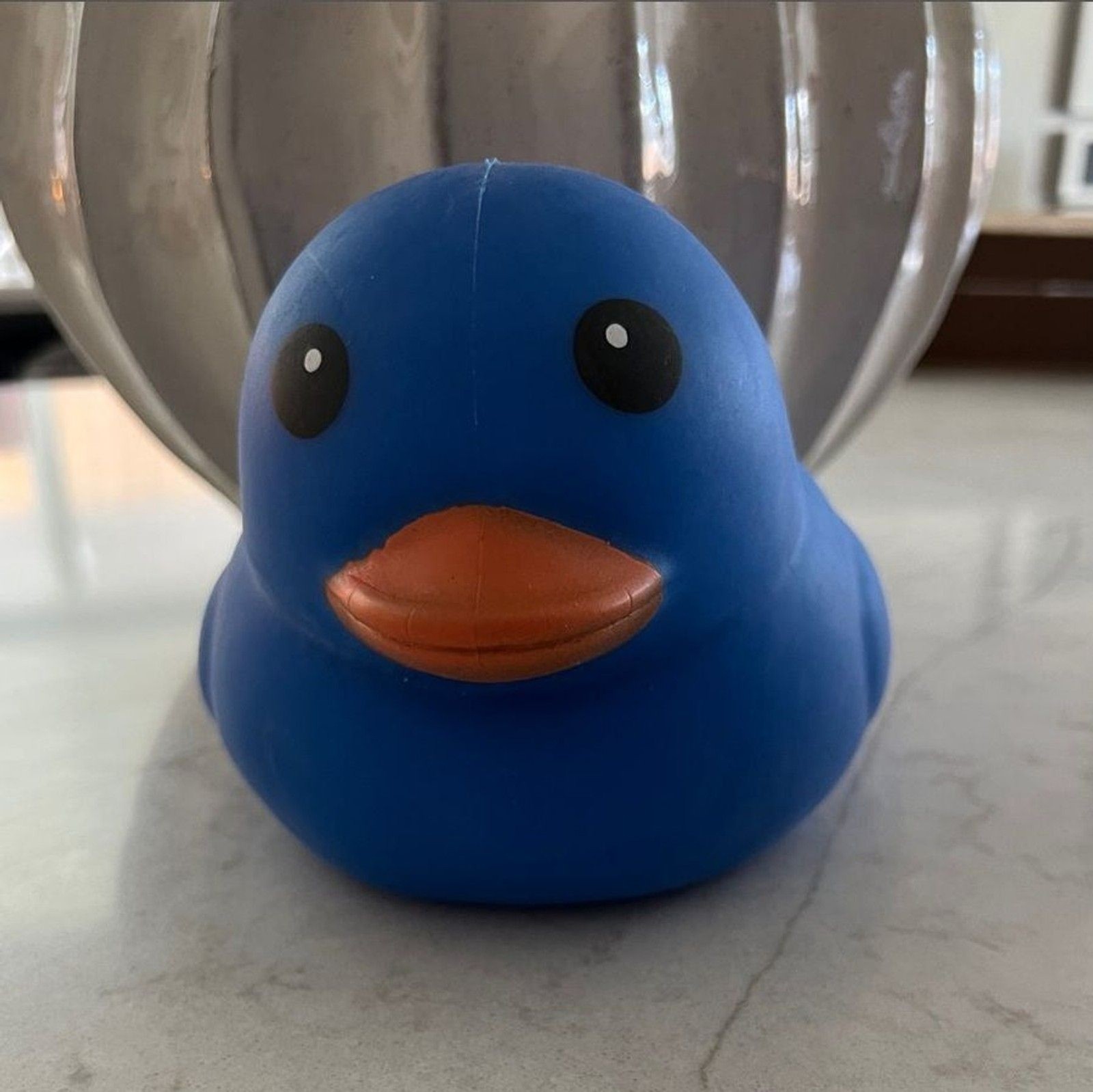 Sunny Days Squeezy Blue Rubber Duck Fidget Toy