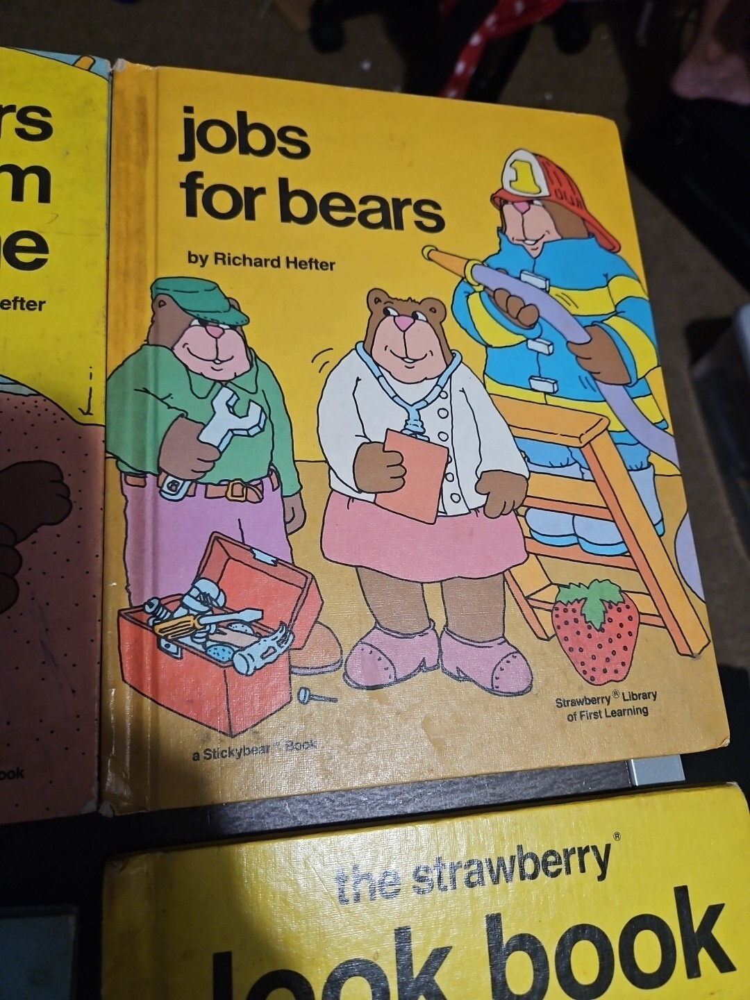 Lot Of 7 Strawberry Library Stickybear Richard Hefter Weekly Reader Books