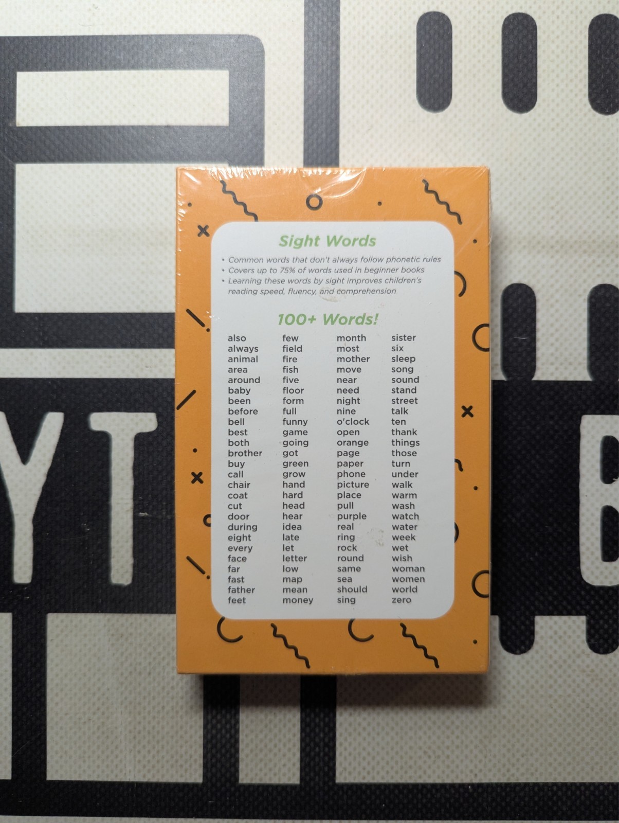 1st Grade Sight Words Flash Cards Think Tank Scholar 100+ Words, 6 Games New!