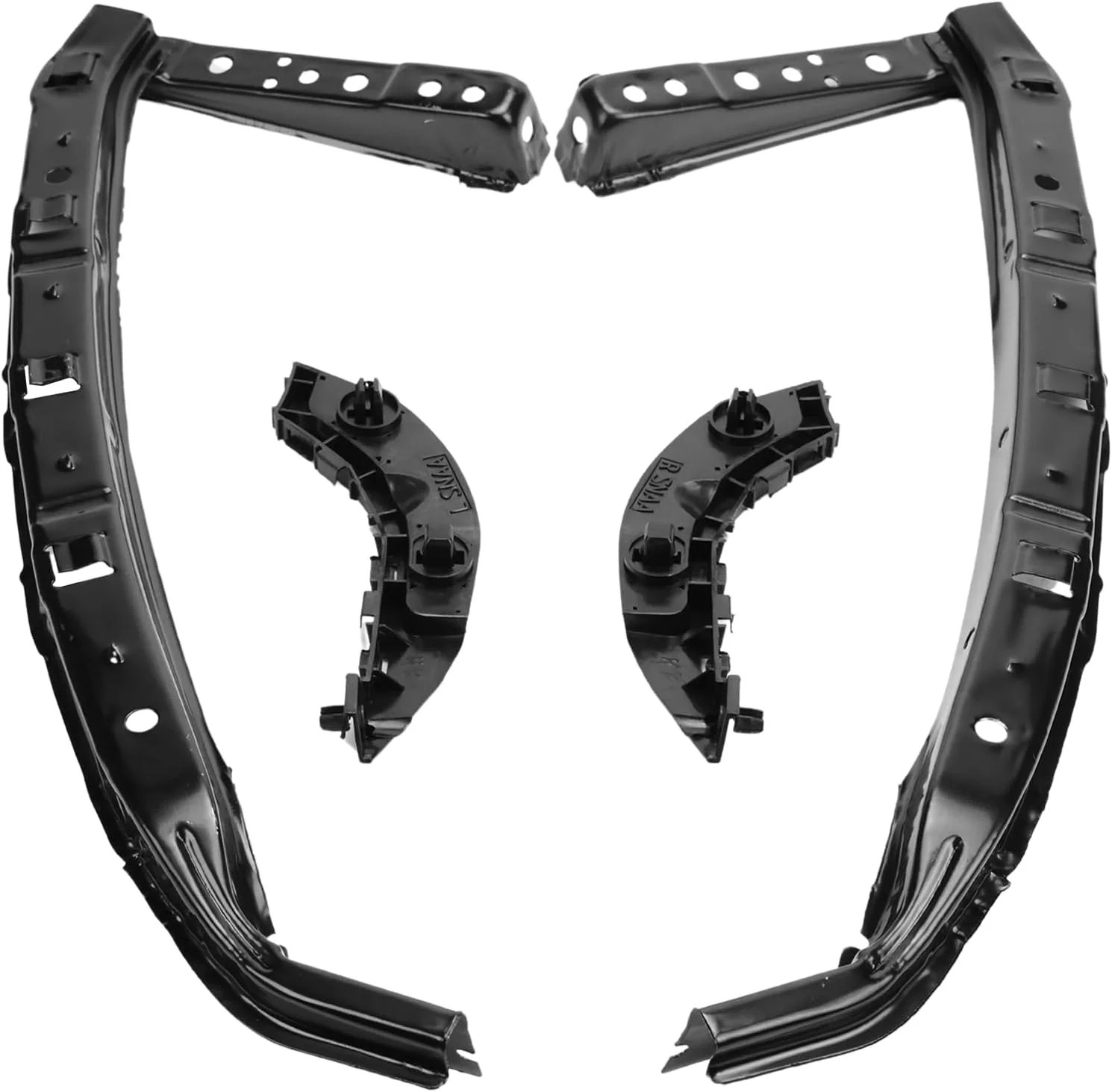 4PCS Front Headlight and Bumper Bracket Kit for 2006-2011 Honda Civic Sedan | Co