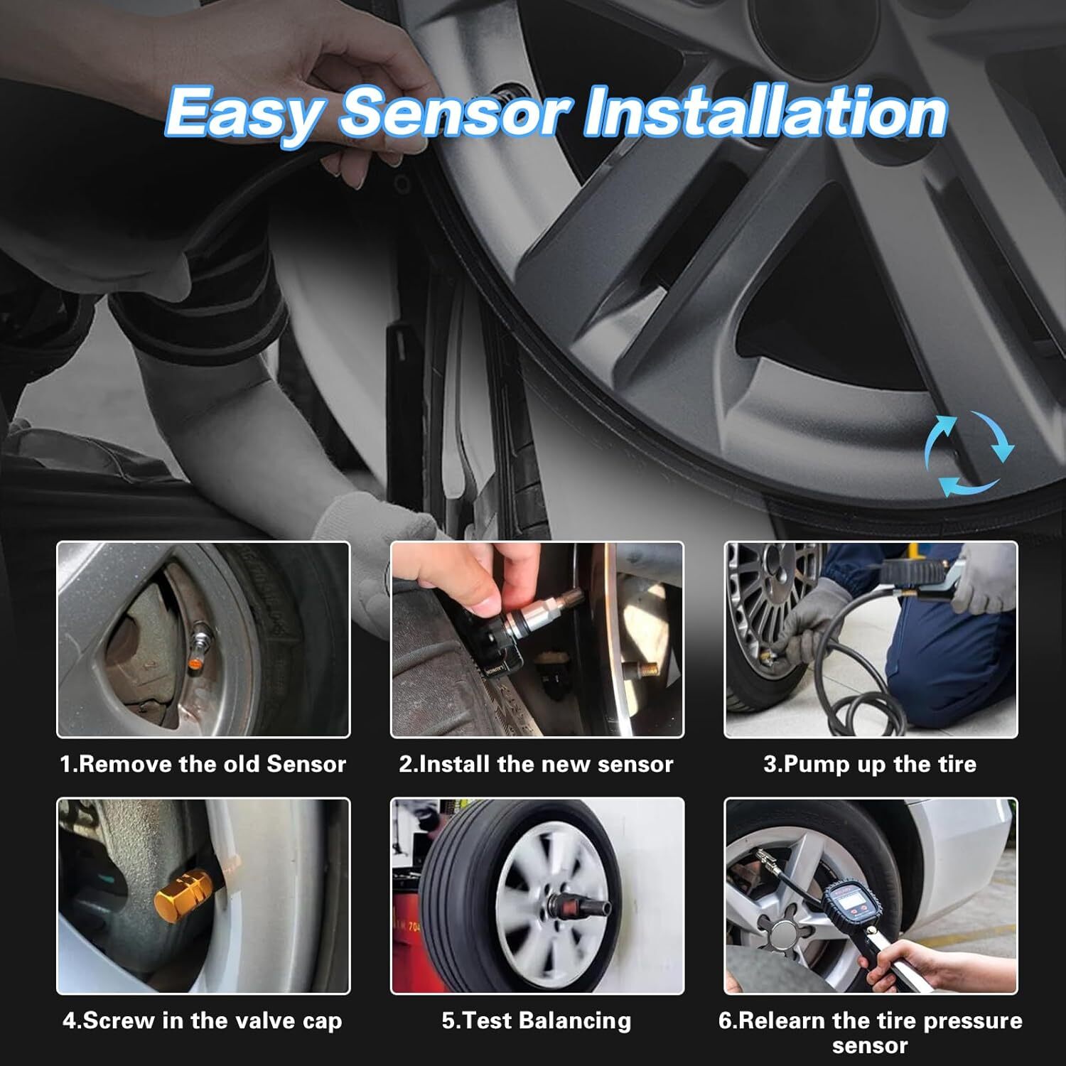 TPMS Sensor 315MHz Replacement for Lexus RX Toyota Avalon Camry Corolla