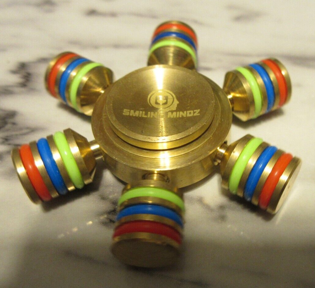 Metal Fidget Spinner Toy Hand Spinner Perfect for Anxiety & Stress Relief