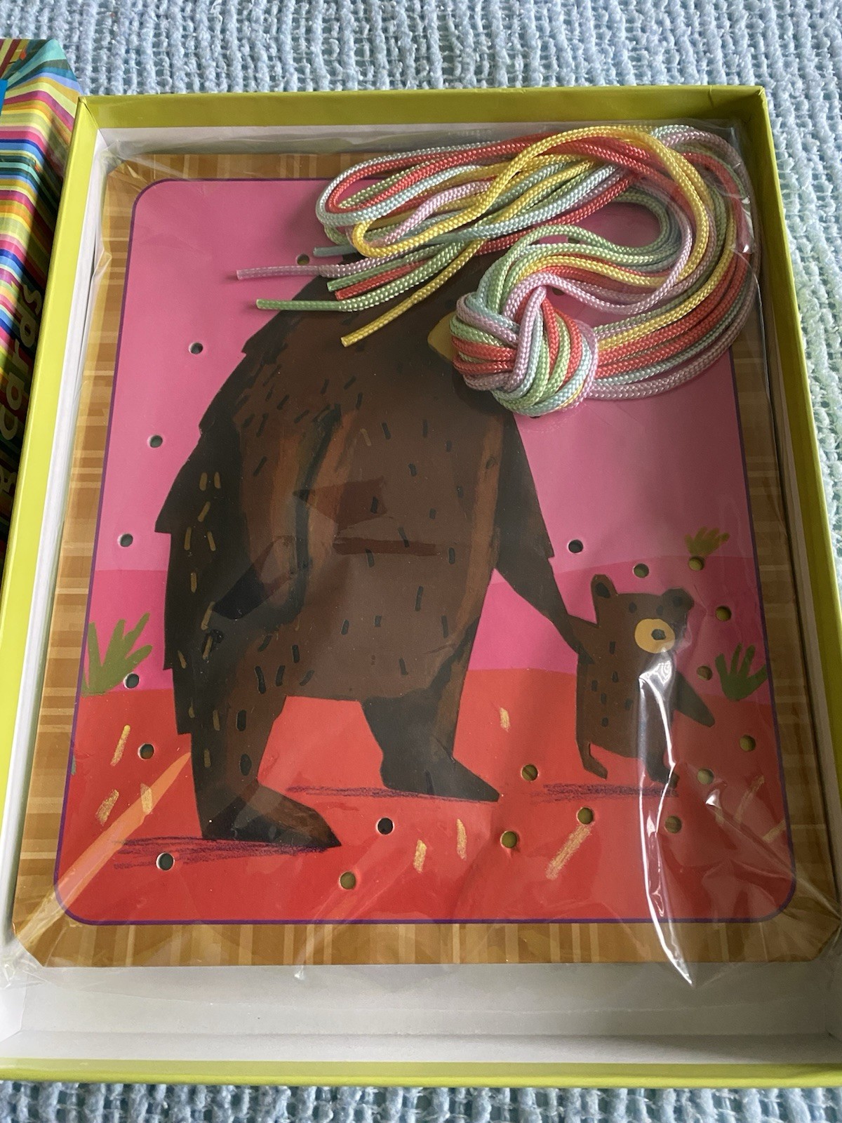 eeBoo Life On Earth Lacing Cards NIB Complete Set