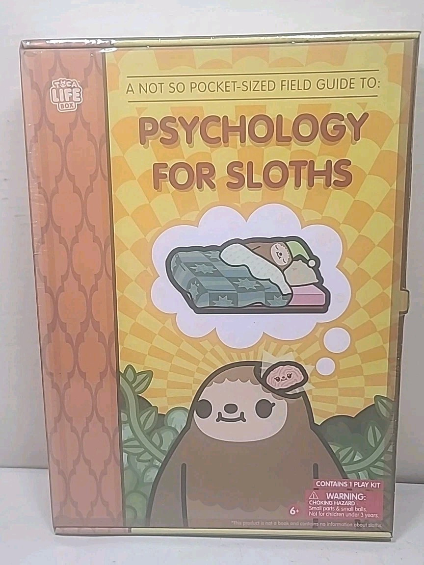 New Factory Sealed Theme Park Designer Psychology For Sloths Animal Science