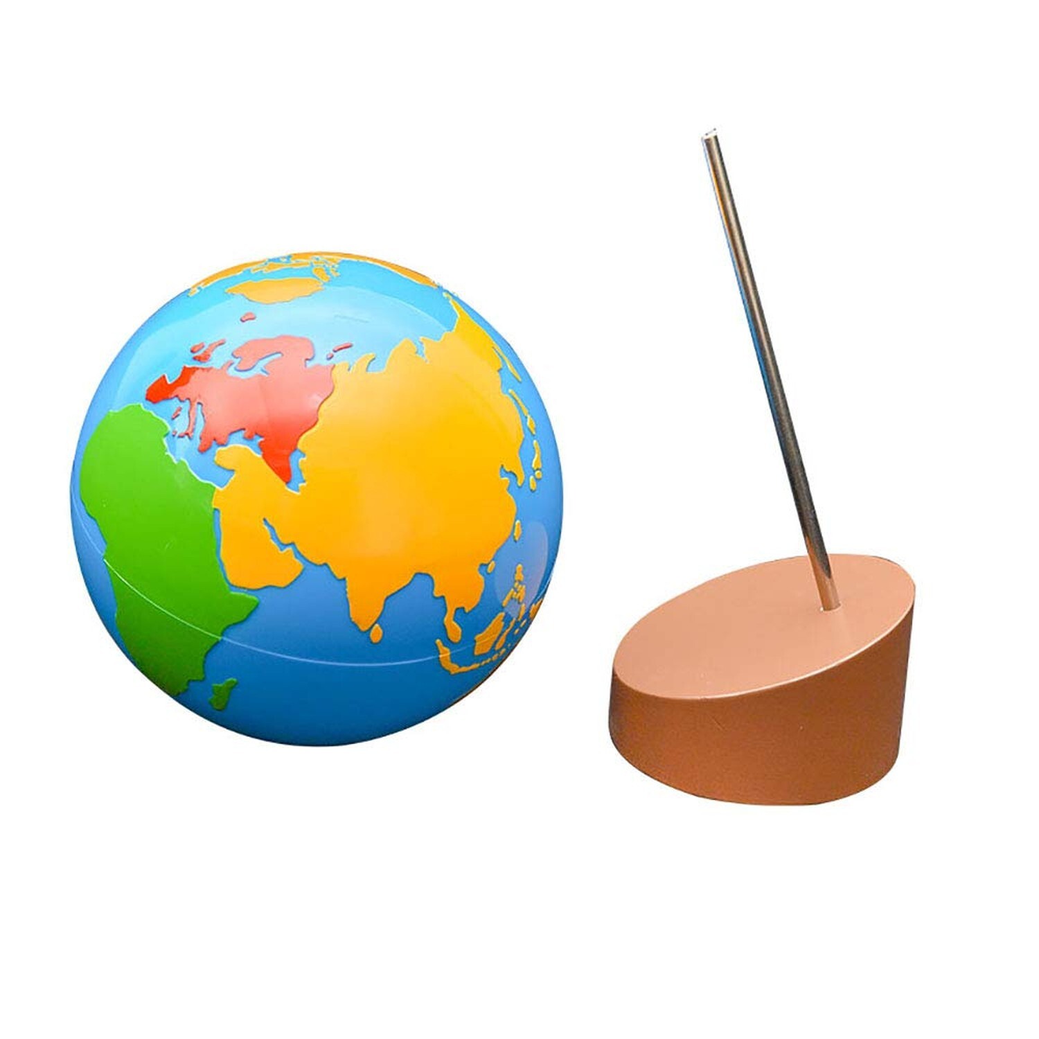 Montessori Globe – World Parts Science and Cultural Geography Materials Conti…
