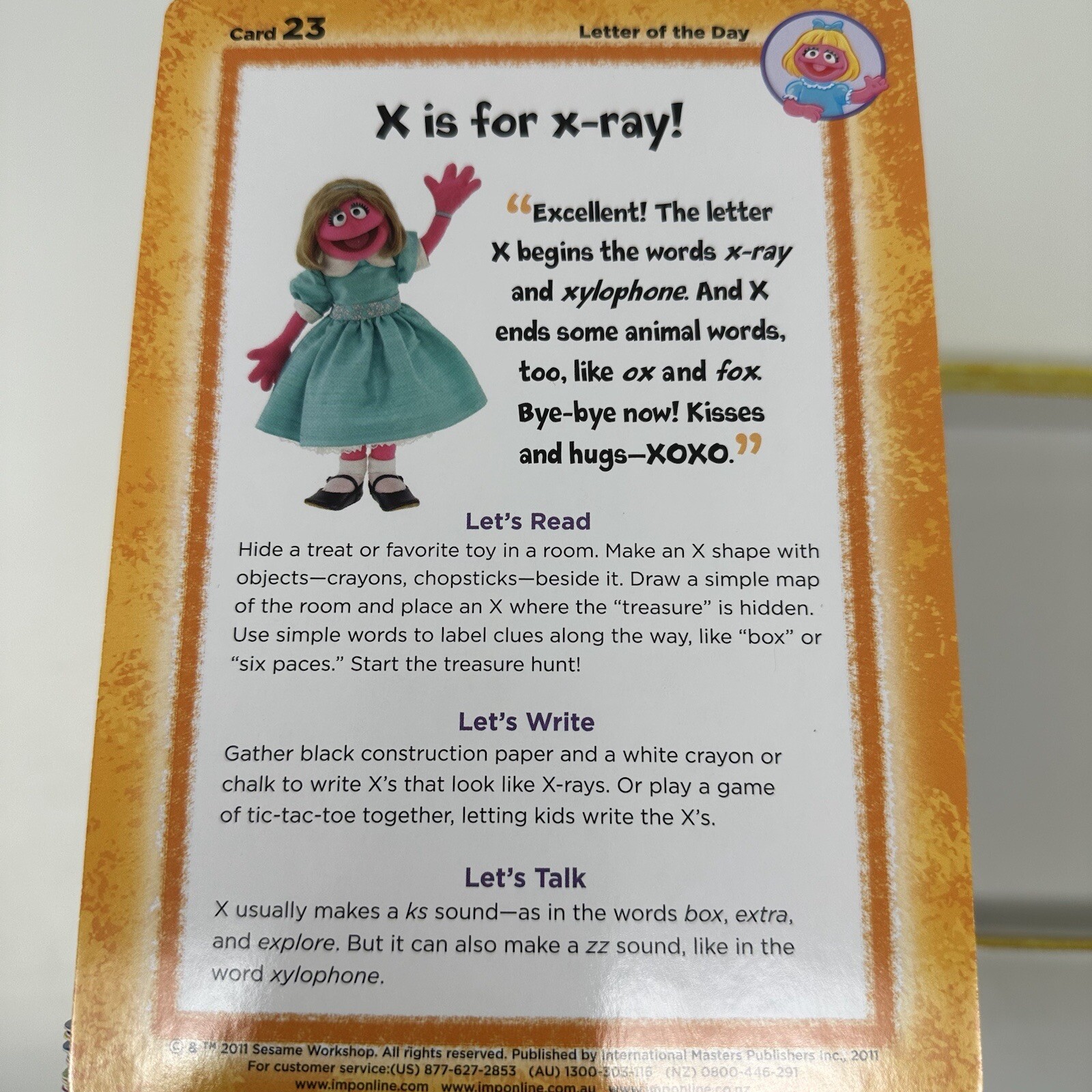 Sesame Street Elmo’s Learning Adventure Flash Cards 300+ Educational Cards 2010