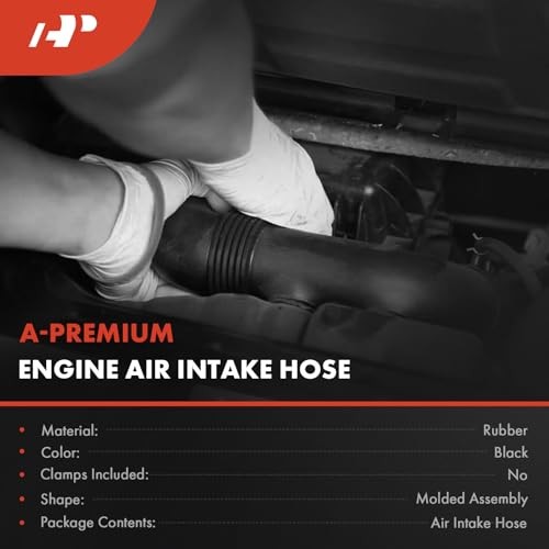 Front Engine Air Clean Intake Tube Hose Compatible with Mercedes-Benz C180
