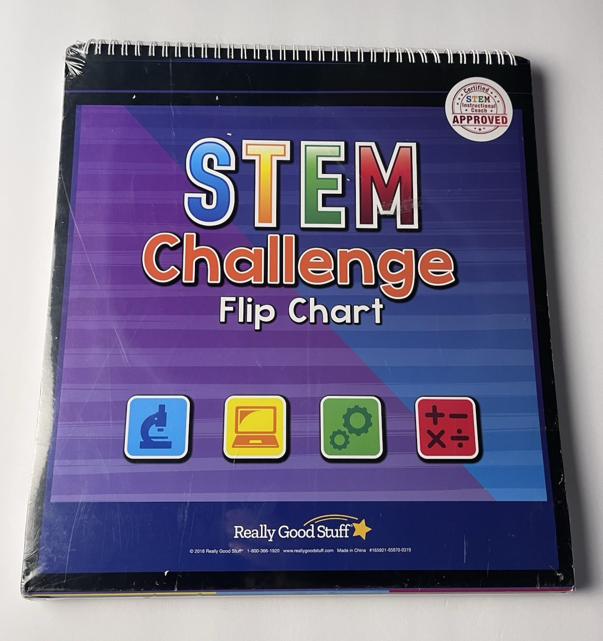 New Really Good Stuff STEM Challenge Flip Chart Classroom Teacher Lesson Guide