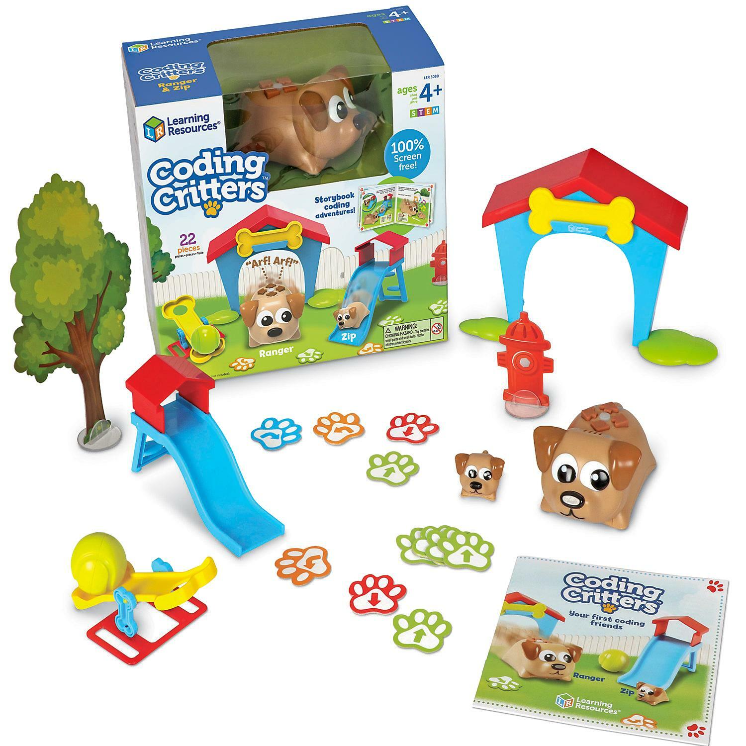 Learning Resources, Coding Critters Preschool Interactive Educational STEM Toy