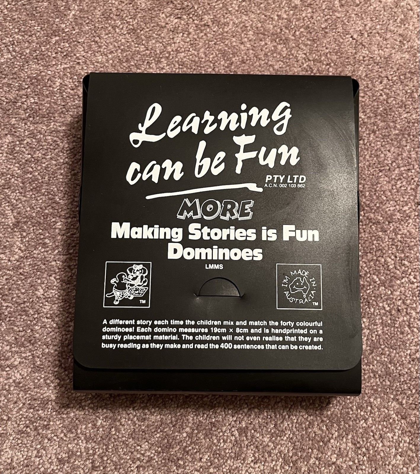 Learning Can Be Fun: More Making Stories Is Fun Dominoes PTY LTD 1995