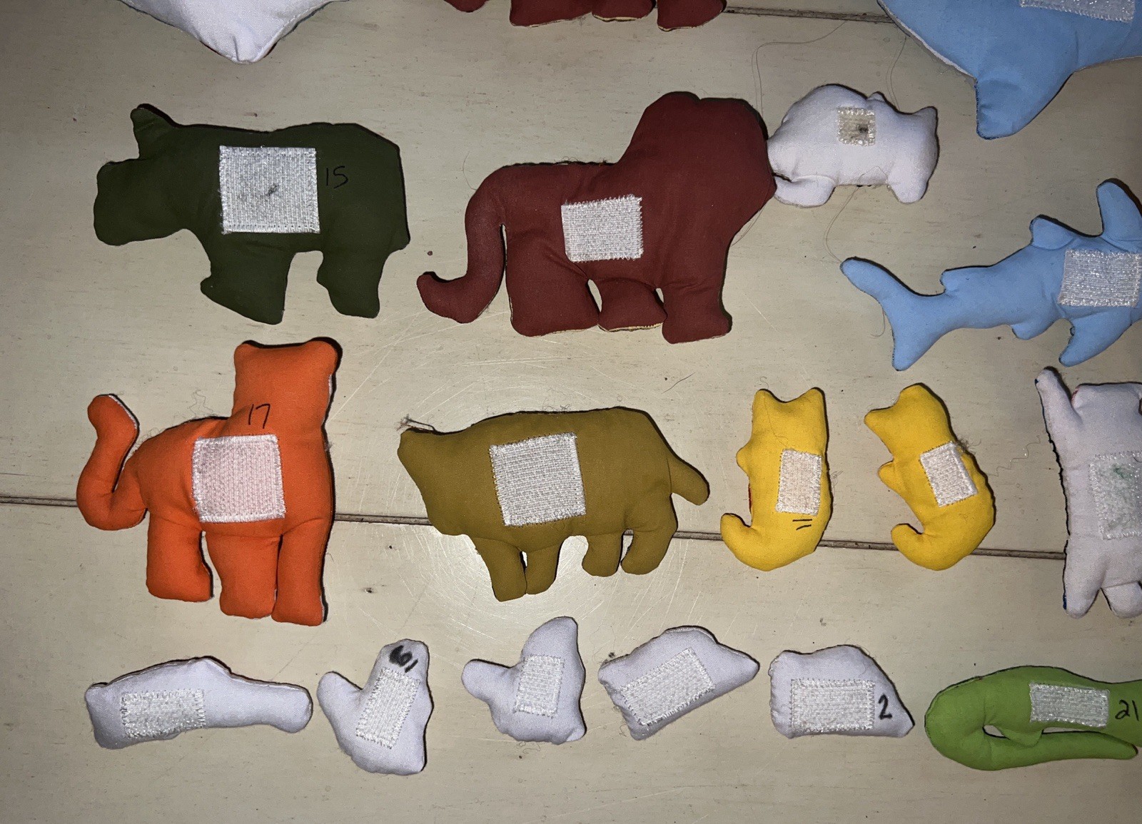 Lakeshore Learning Storytelling Story Felt Board Lot Plush Replacements Animals+