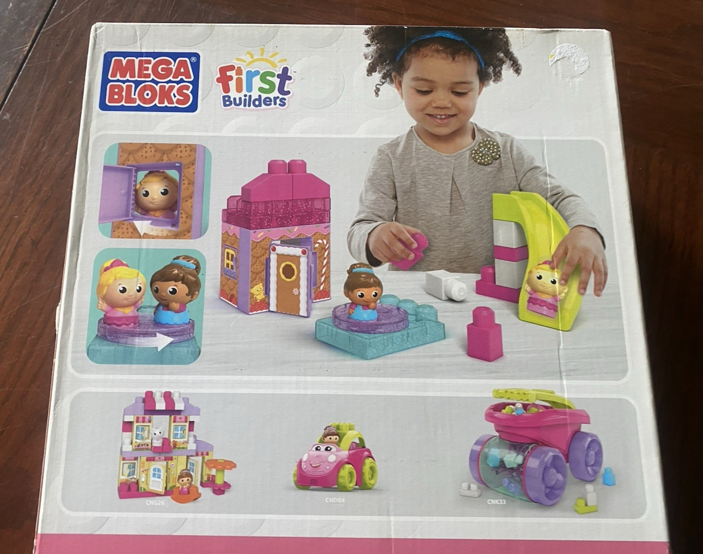 Fisher-Price Mega Bloks Toy First Builders Gingerbread Park NOS Unopened