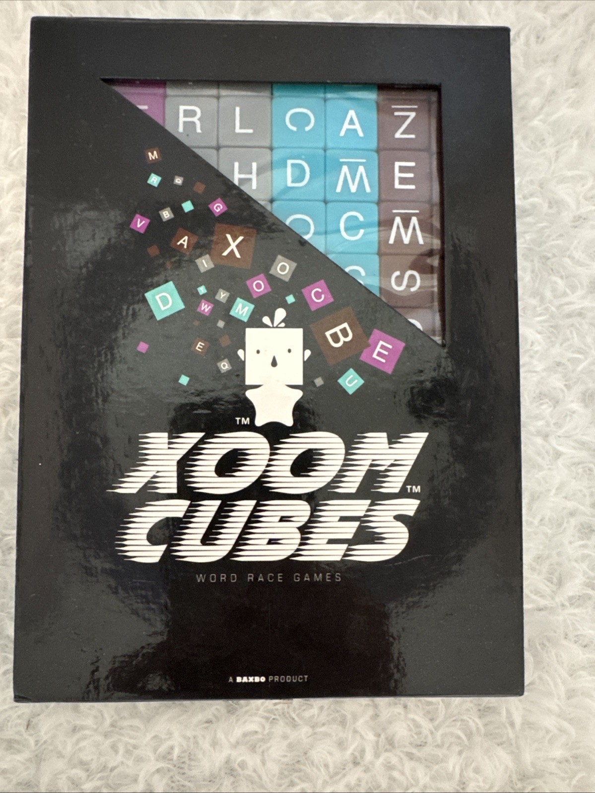 Xoom Cubes- Word Race Game- Free Shipping