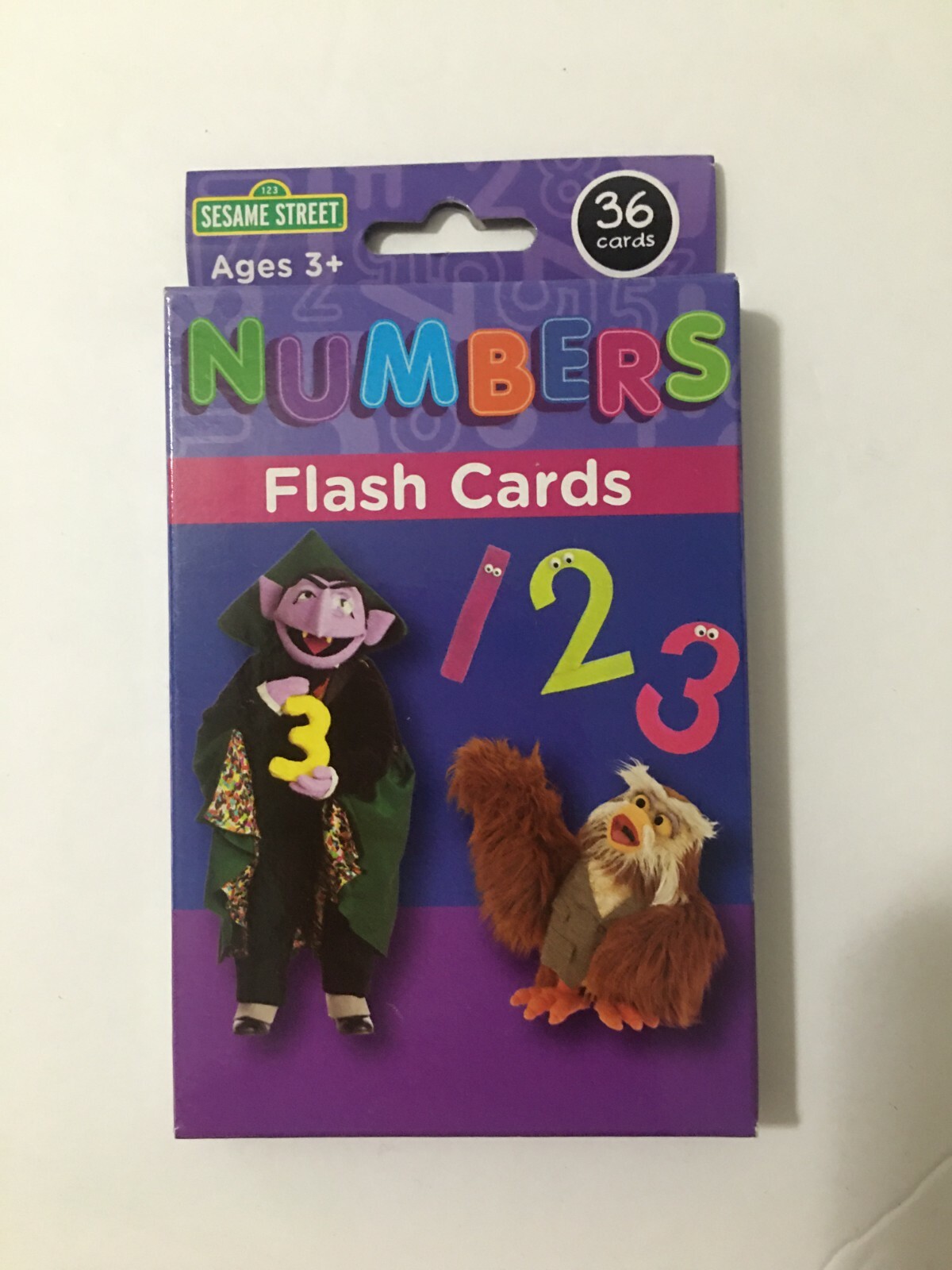 Kids Sesame Street Flash Cards Choose Words-Numbers-Colors-Alphabet Ages 3+ NEW