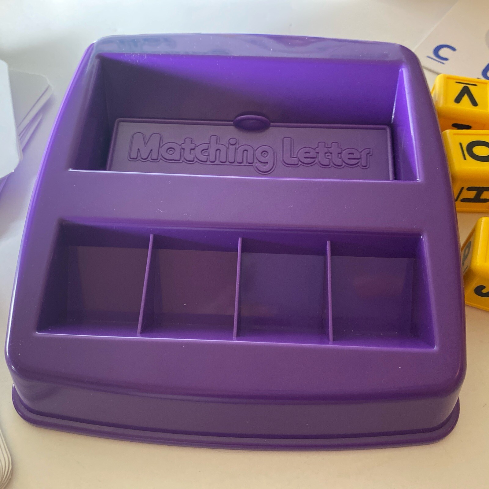 Spelling Flash Card Matching Letter Word Game Kindergarten EducationalToy ABC
