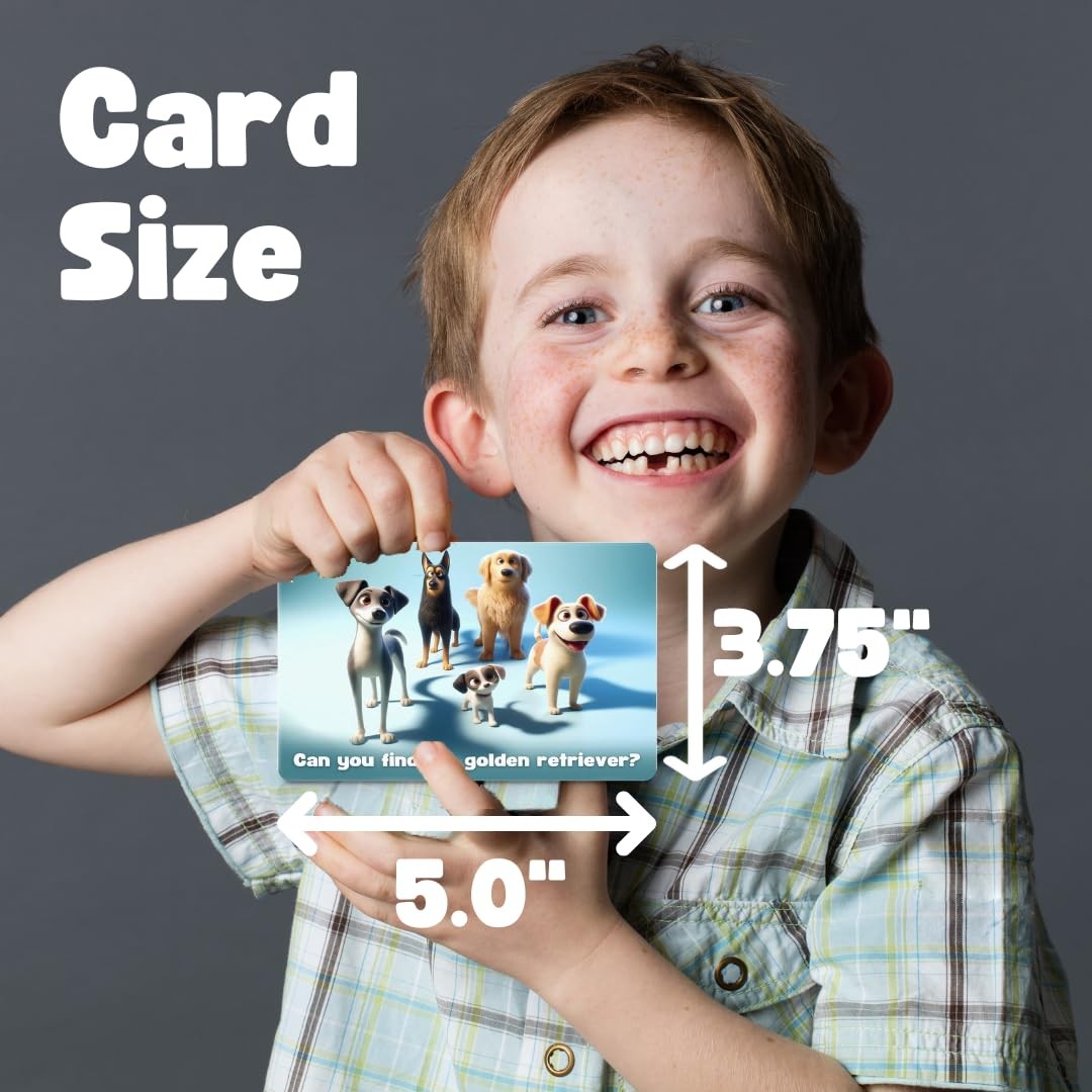 Toddler Flashcards Letters, Numbers, Colors, Shapes & Animals for Ages 1~3