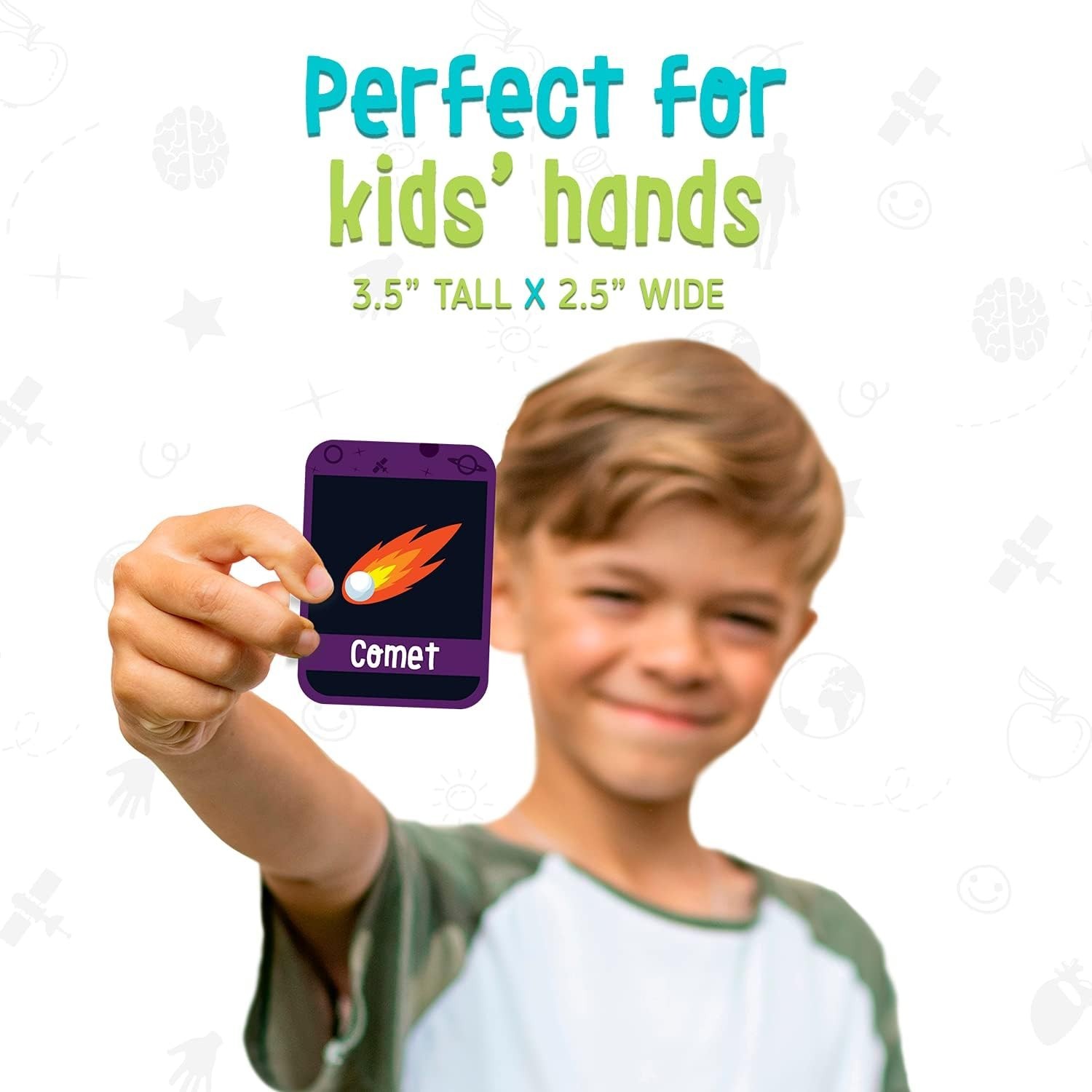 Bright and Colorful 90-Count Flash Cards – Perfect for Homeschool Education