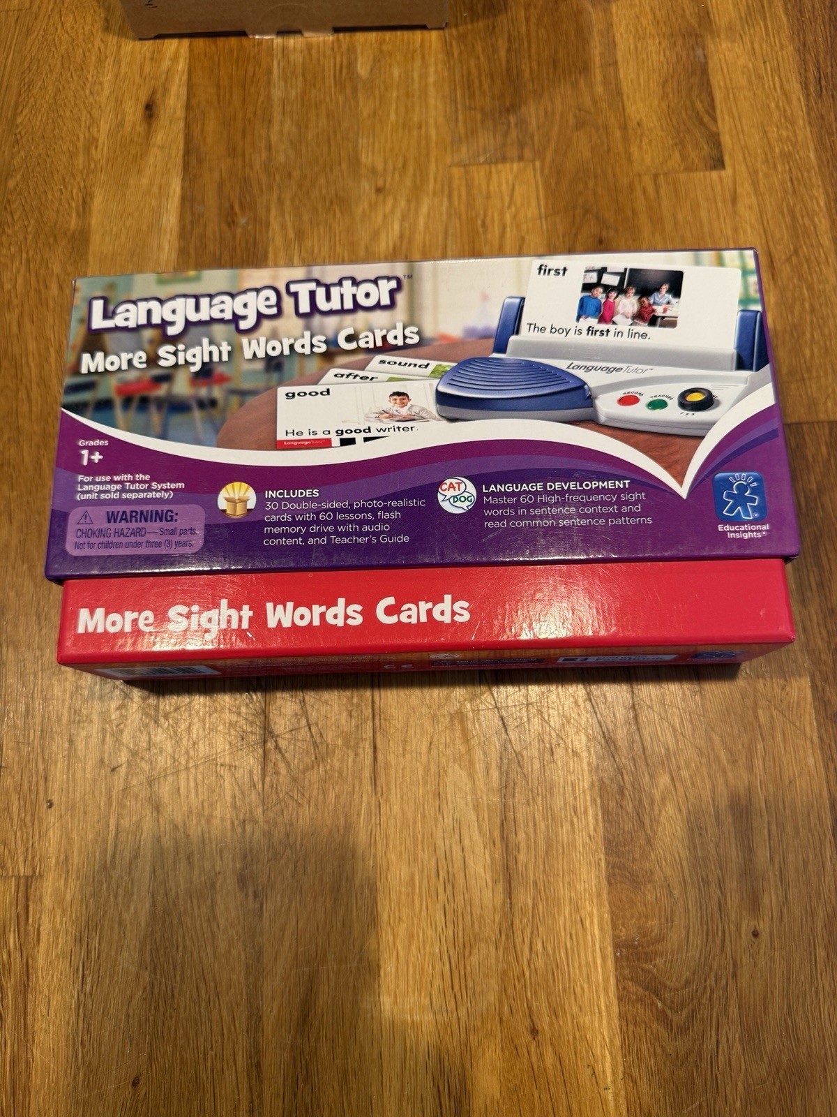 Lot Of 3 Language Tutor More Sight Words, Fluency & Phonics – Complete Sets
