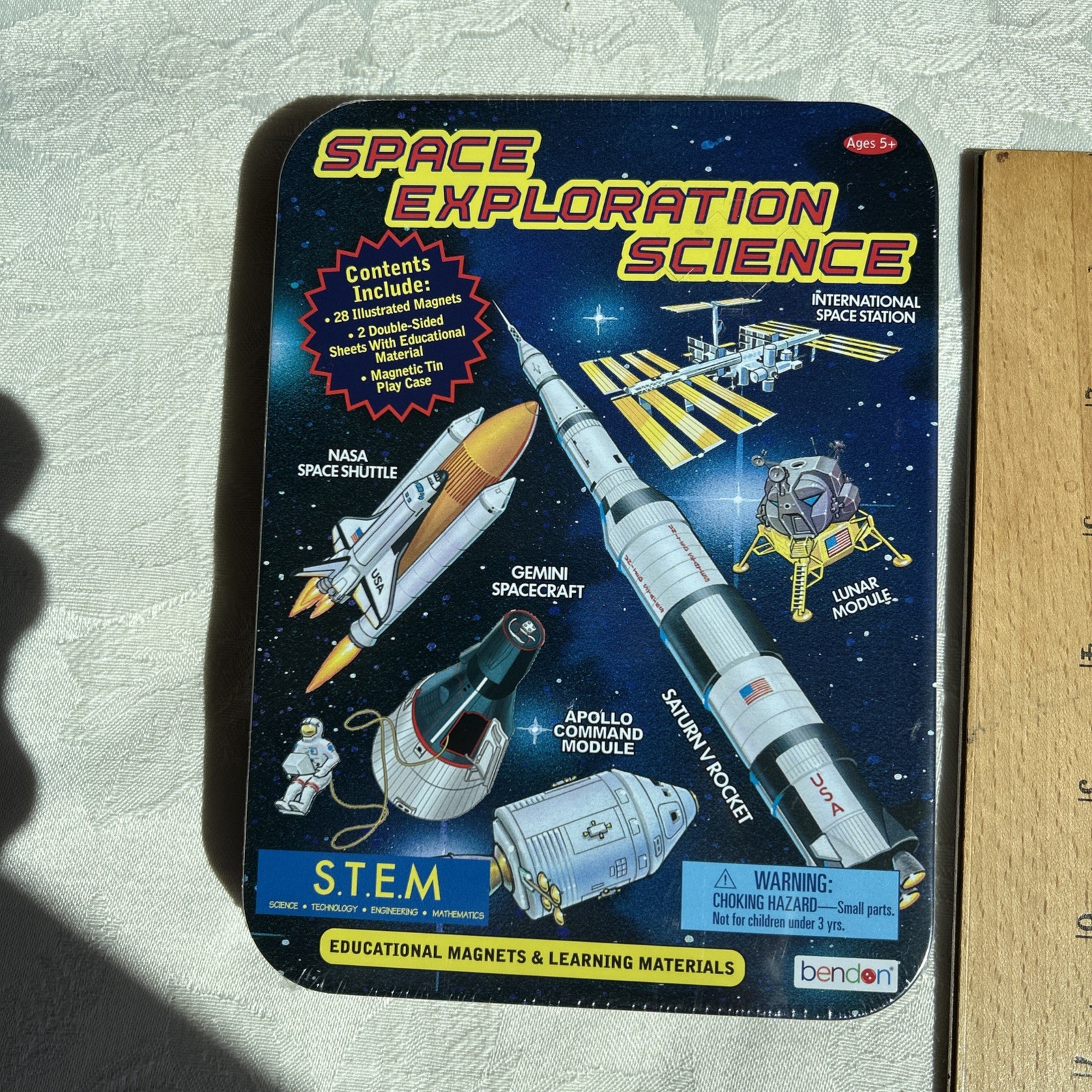 SPACE Exploration Science Educational Magnets/ 28 Magnets = Learning Materials