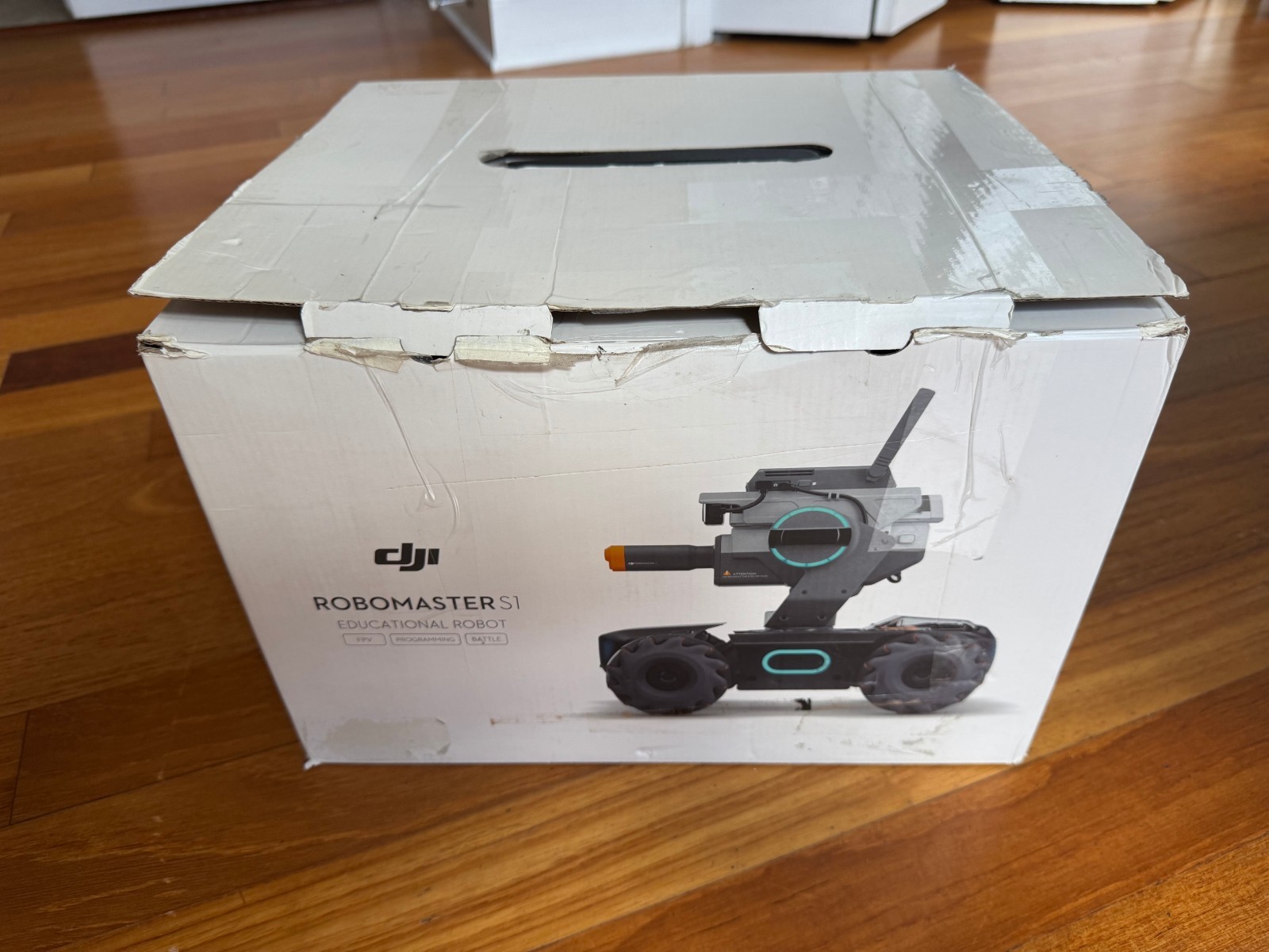 USED DJI RoboMaster S1 Educational Robot STEM Programmable RC Tank w/ Box