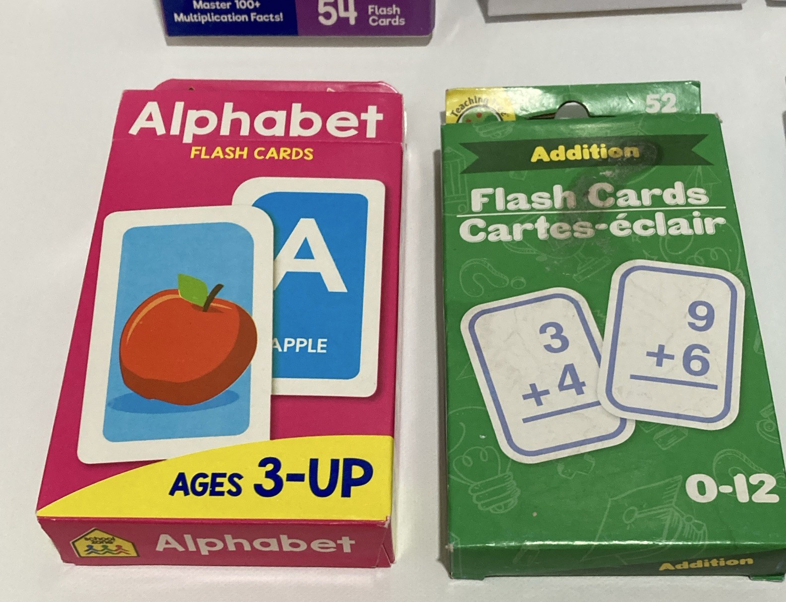 Scholastic Flash Cards Lot Math Alphabet Numbers Sight Words Star Wars Kids