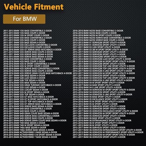 Mass Air Flow Sensor (Maf Meter) – Compatible with BMW 135i, 335i, 535i, & More;