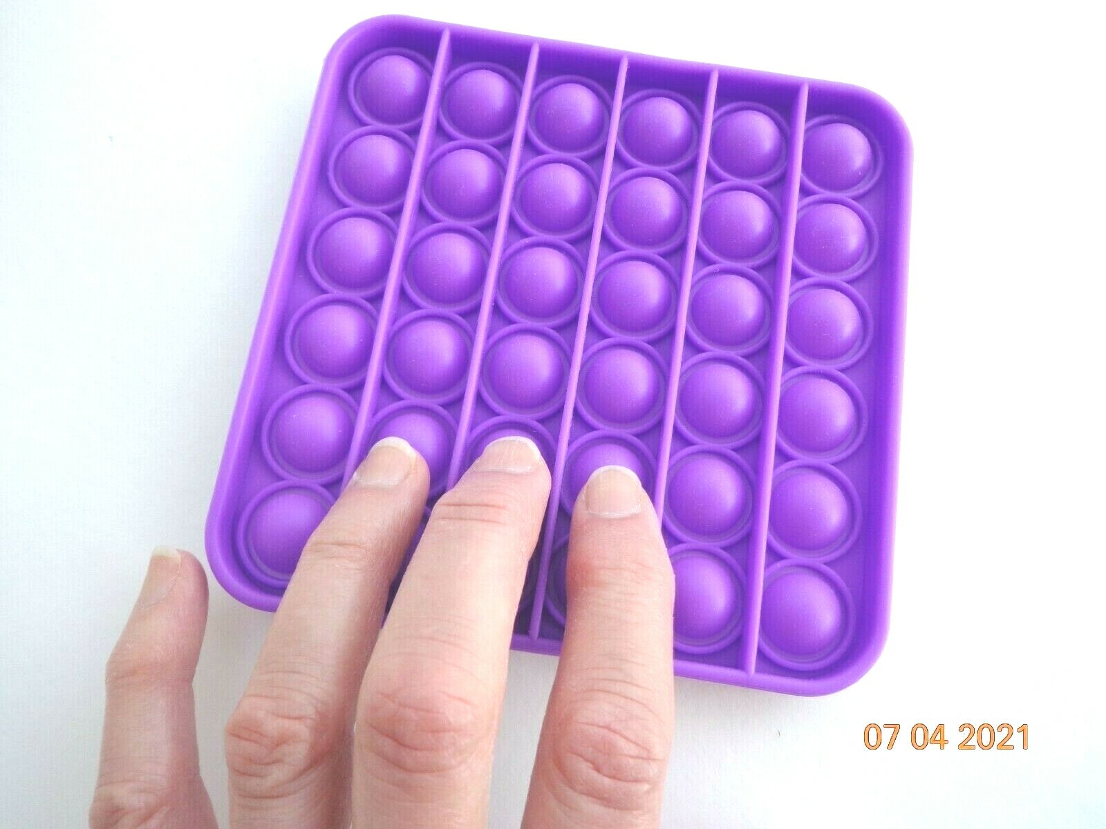 Finger Popping Fidget Toy for Fun & Stress Relief Sensory Push Pop Game All Ages