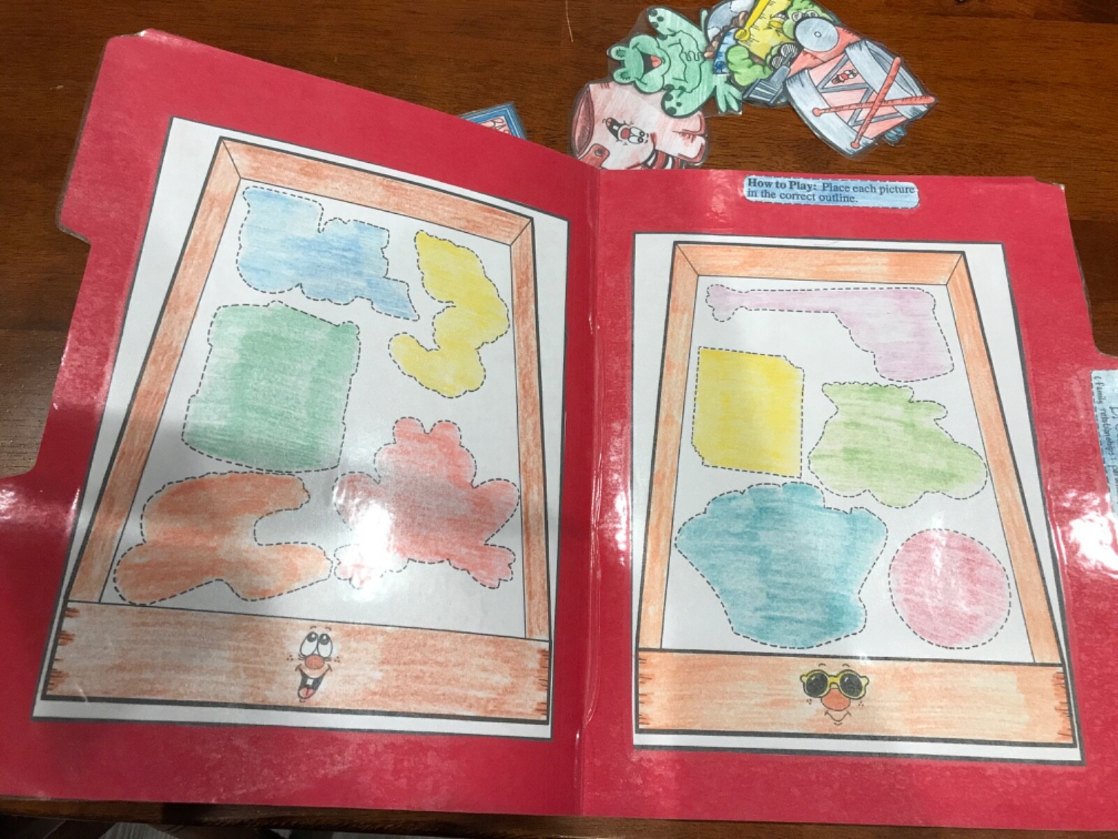 Brothers Box! Family relationship Social Studies grades k-2 file folder game