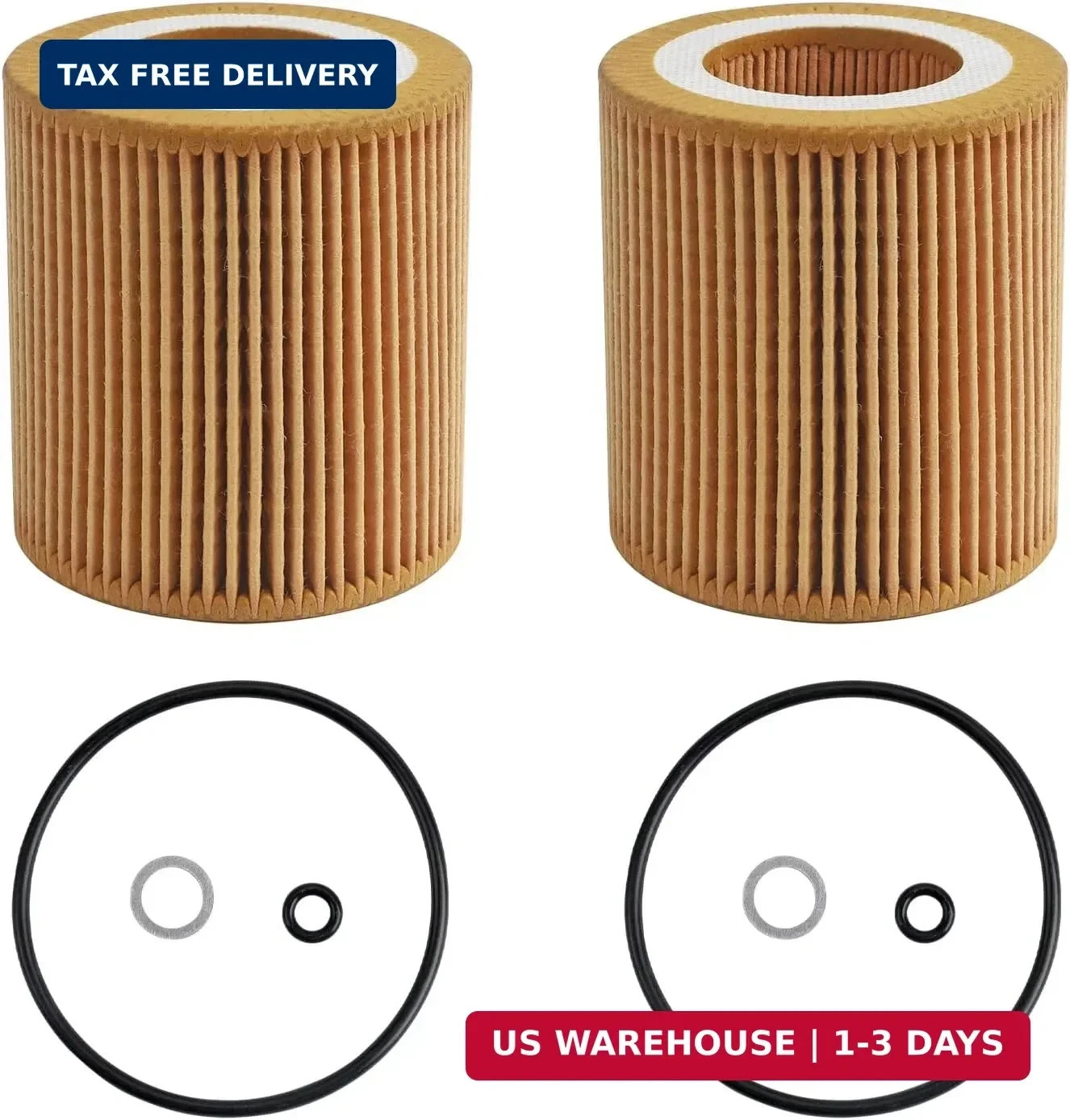HU816x Oil Filter Fits for BMW 1,3,5,6,7 X1 X3 X4 X5 X6 Z4 E60 E71 E82 E83…