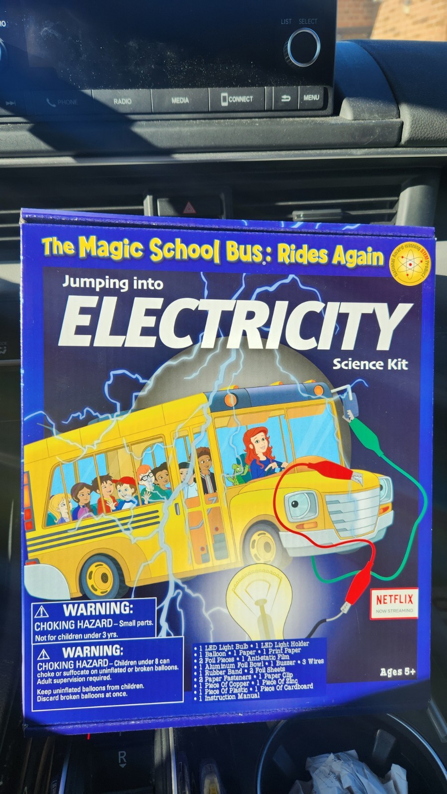 The Magic School Bus: Rides Again “Electricity” Science Kit Scholastic Kit NEW