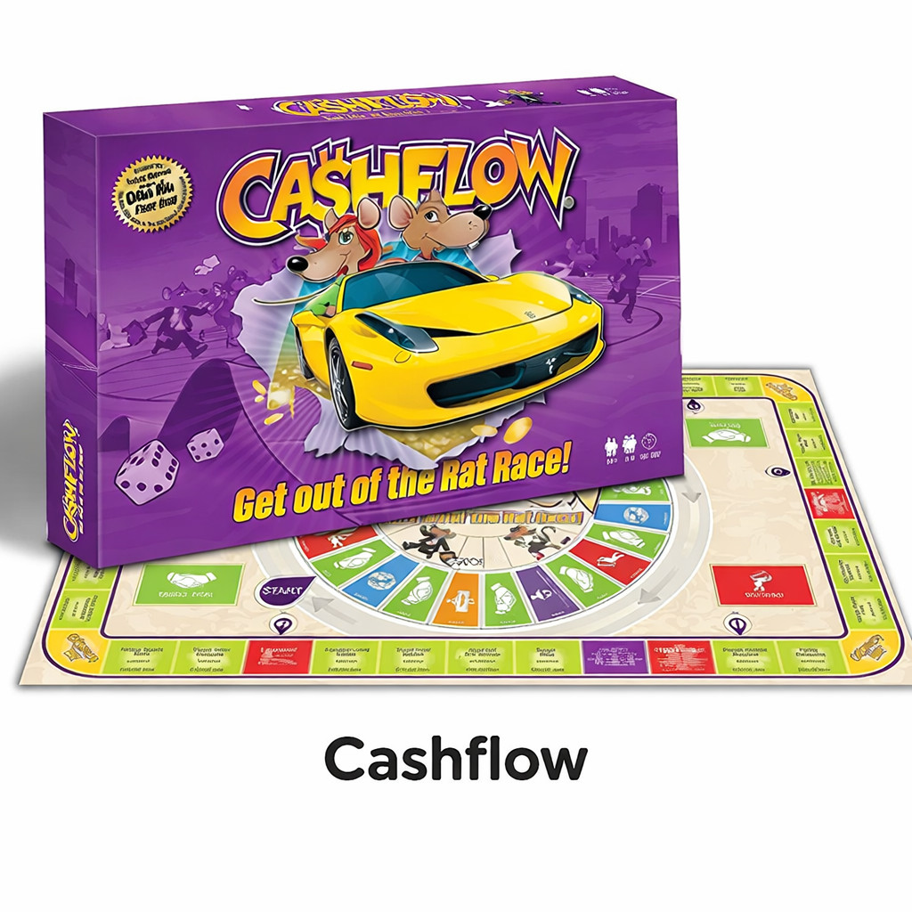 Rich Dad Board Game Cashflow 101 & 202 by Robert Kiyosaki Finance Investment