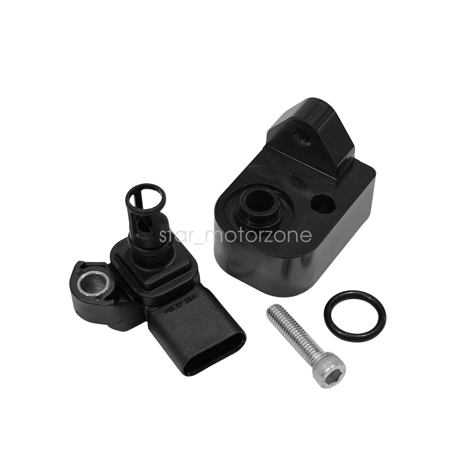 Intake Air Pressure and Temperature Sensor + Black Spacer Kit for Chevrolet GMC