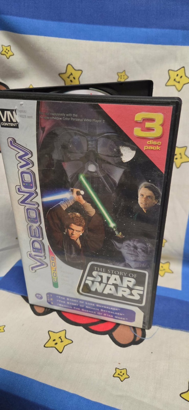 The Story of Star Wars (Video Now Disc) COMPLETE 3 Disc Game