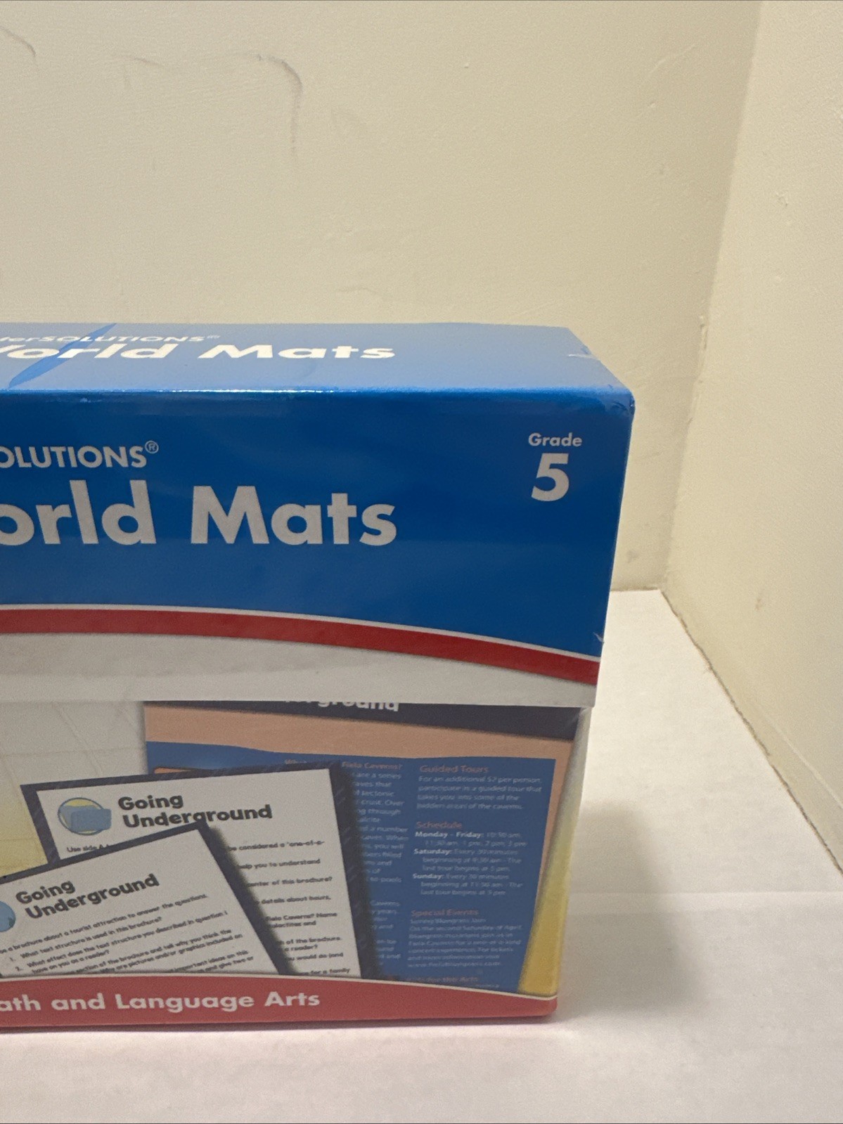 Real World Mats – Grade 5 Math and Language Arts NEW Common Core