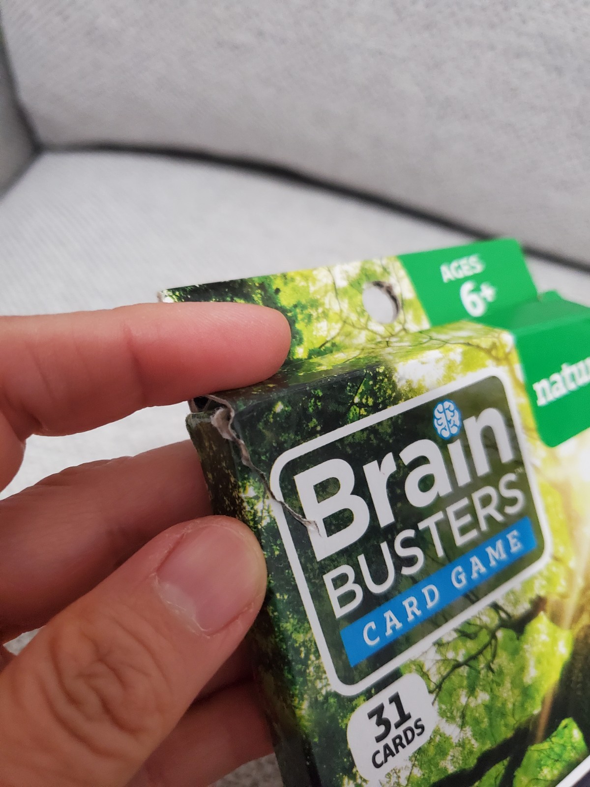 Brain Busters Gaming Cards – 31 Cards Each – Nature
