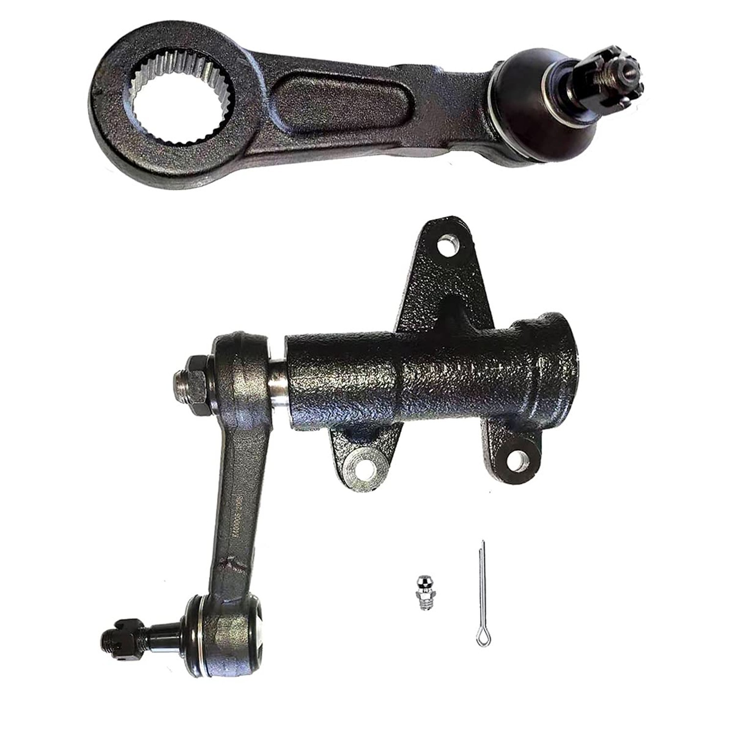2PC Pitman Arm and Idler Arm Kit K90333 K400005 for Mitsubishi Montero Sport …