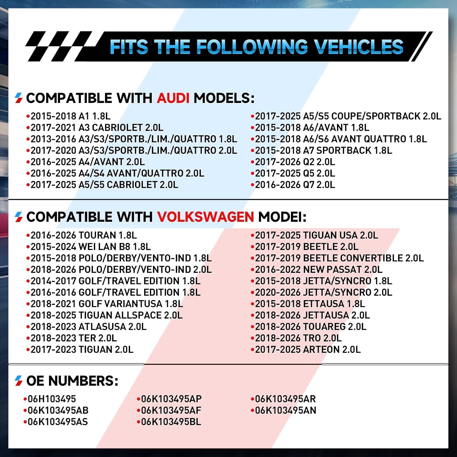 PCV Valve Oil Separator Crankcase Vent Valve 2014-2018 Audi A3 A4 Q5 S3