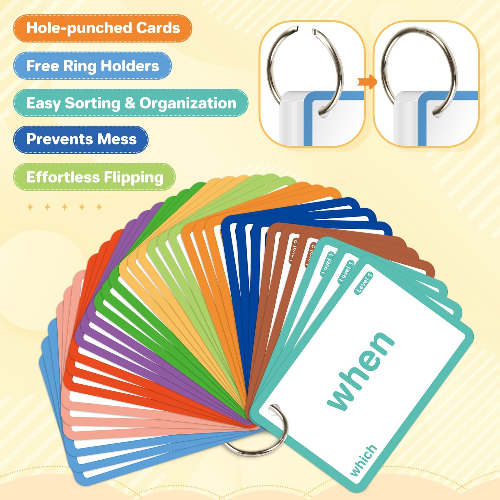 1012 Sight Words/Phonics Flash Cards, Dolch & Fry High Frequency Site Words, …