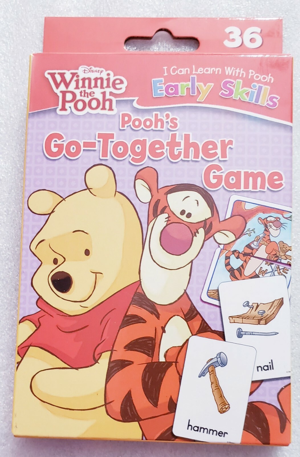 Winnie the Pooh Flash Cards (36 each) 4 variations!!