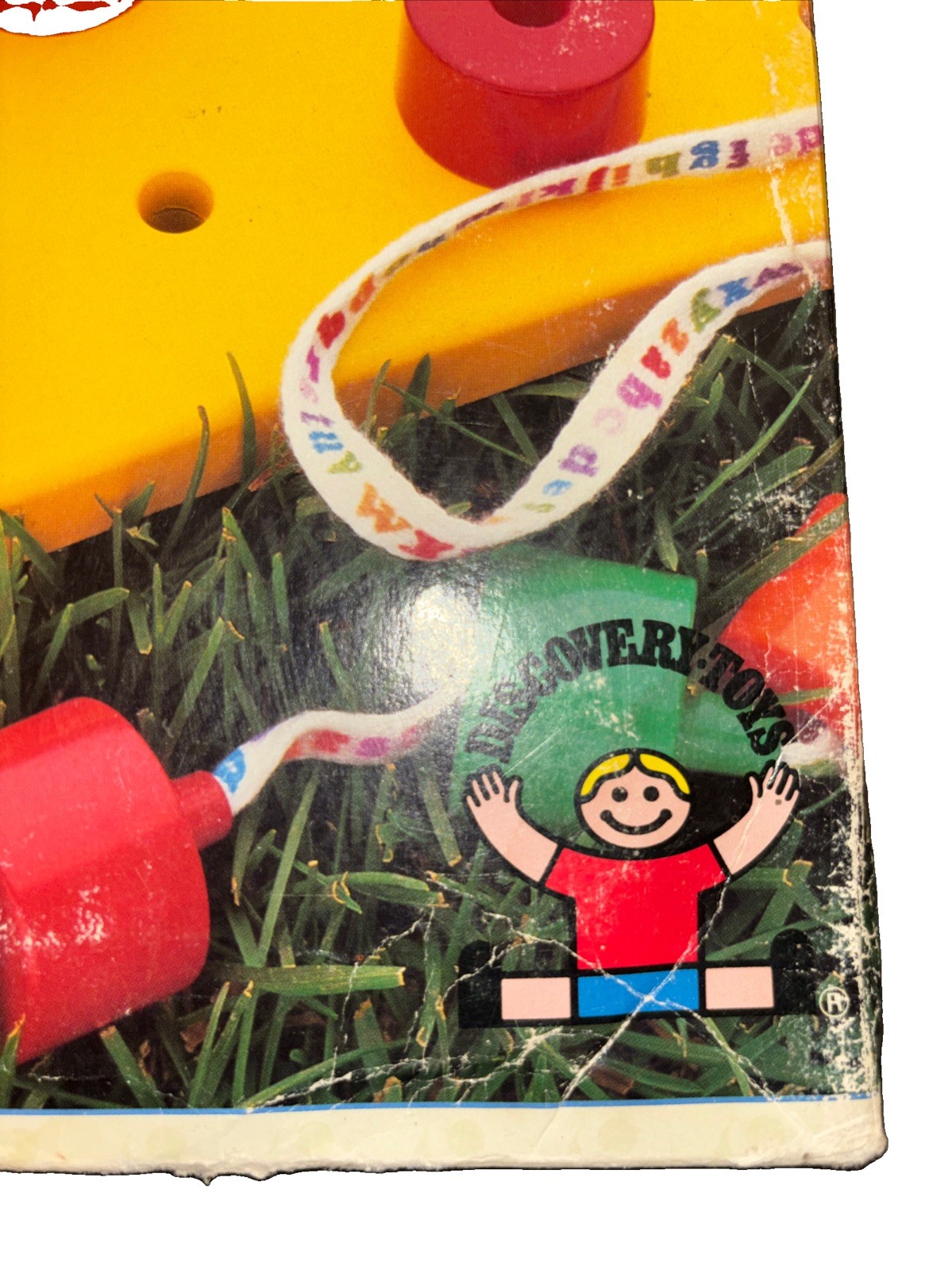 Discovery Toys Giant Pegboard Toy Features 25 Pegs In Original Box Colors Learn