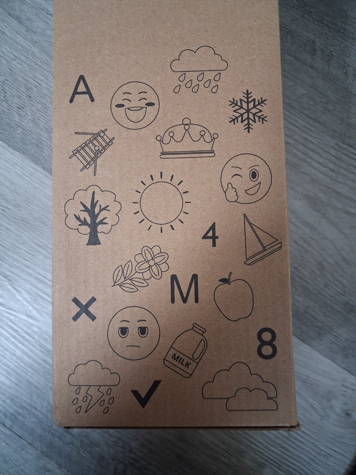 Magnetic Alphabet Chart Set