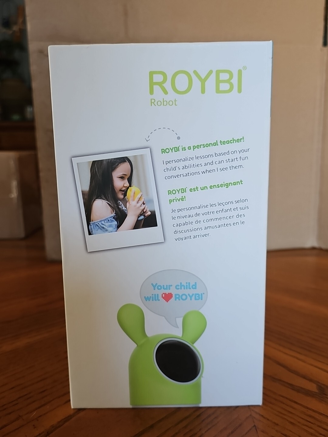Roybi Robot Multi Language Basic STEM Interactive Learning Customizable Toy
