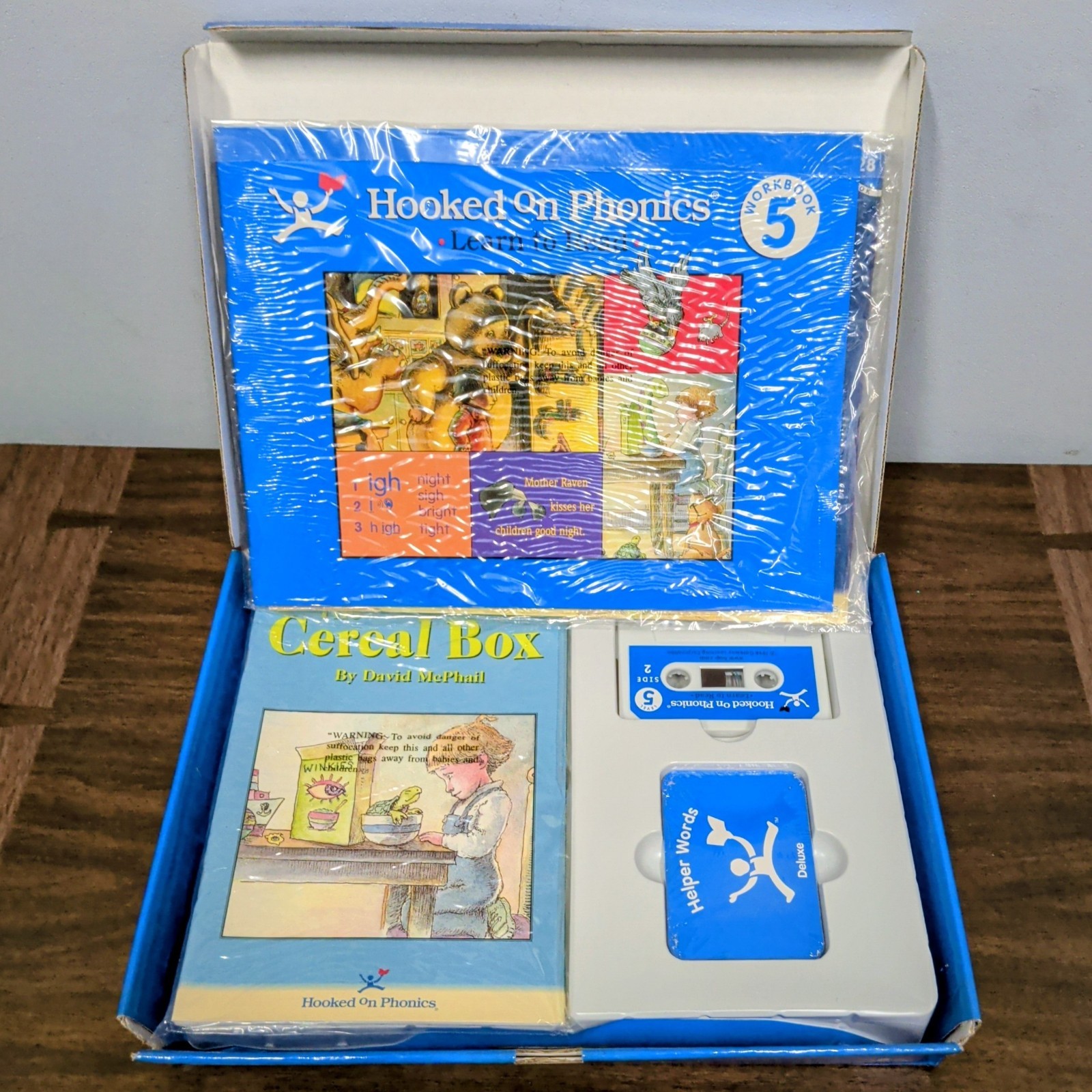 Hooked on Phonics Kits Levels 2-5 Learn to Read Sets Books Cassettes Cards NEW