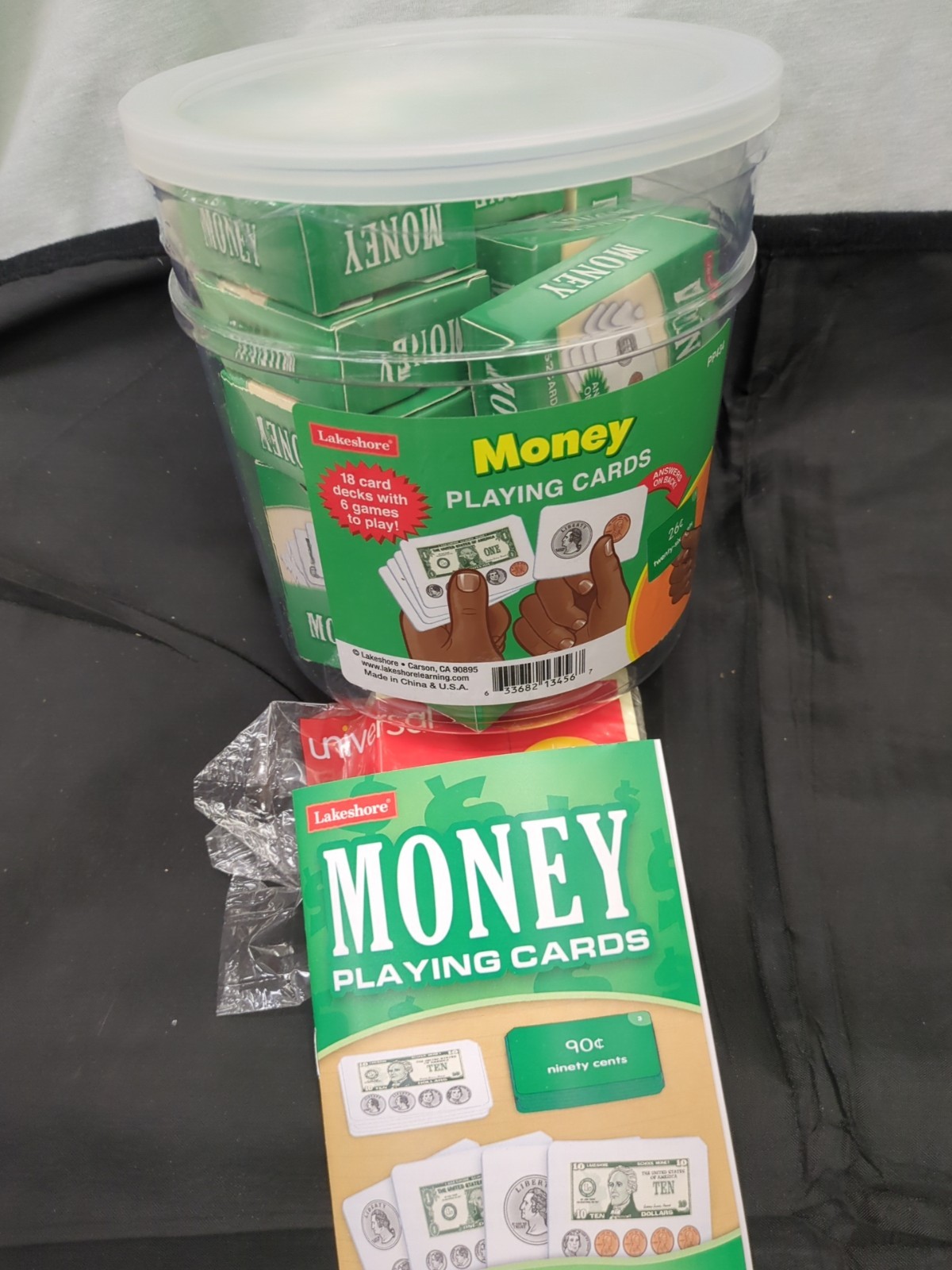 Lakeshore Learning Playing Cards – Money & Time