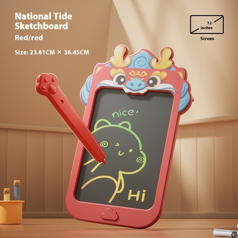 Magic Drawing Board Kids LCD Light Drawing Pad Children Educational Toy Gifts AU