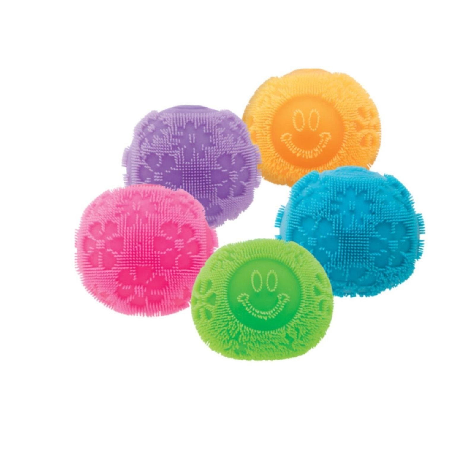 NeeDoh Fuzz Ball Flower Power Pink