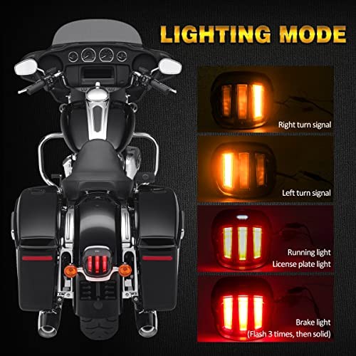 Led Tail Light [Eagle Claw Design] DOT Approved with Brake Running Light Left