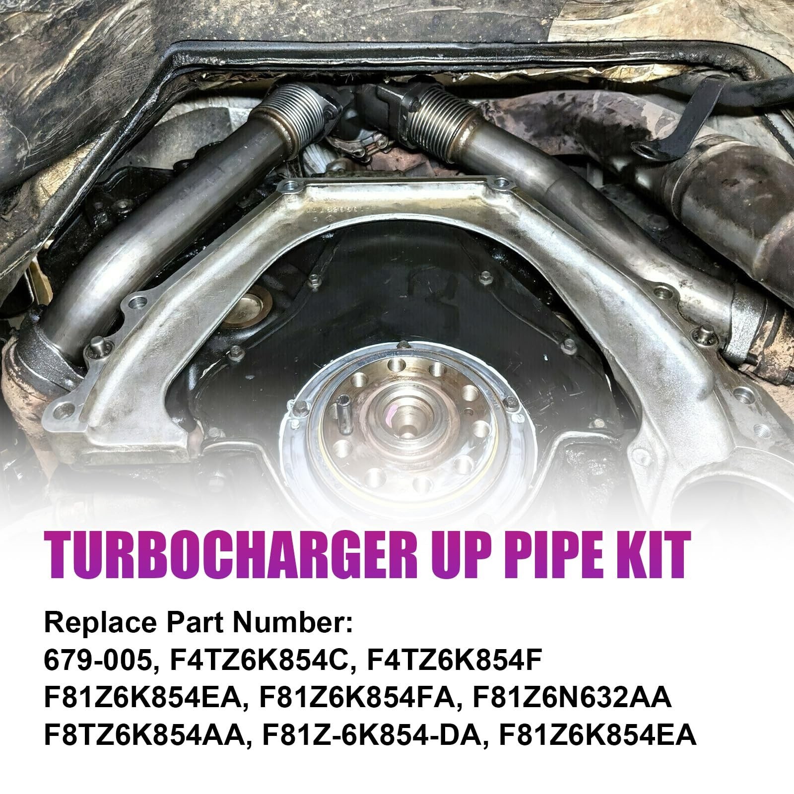 FEXON Turbo Diesel Exhaust Manifold Bellowed Up Pipes Kit Compatible with For…